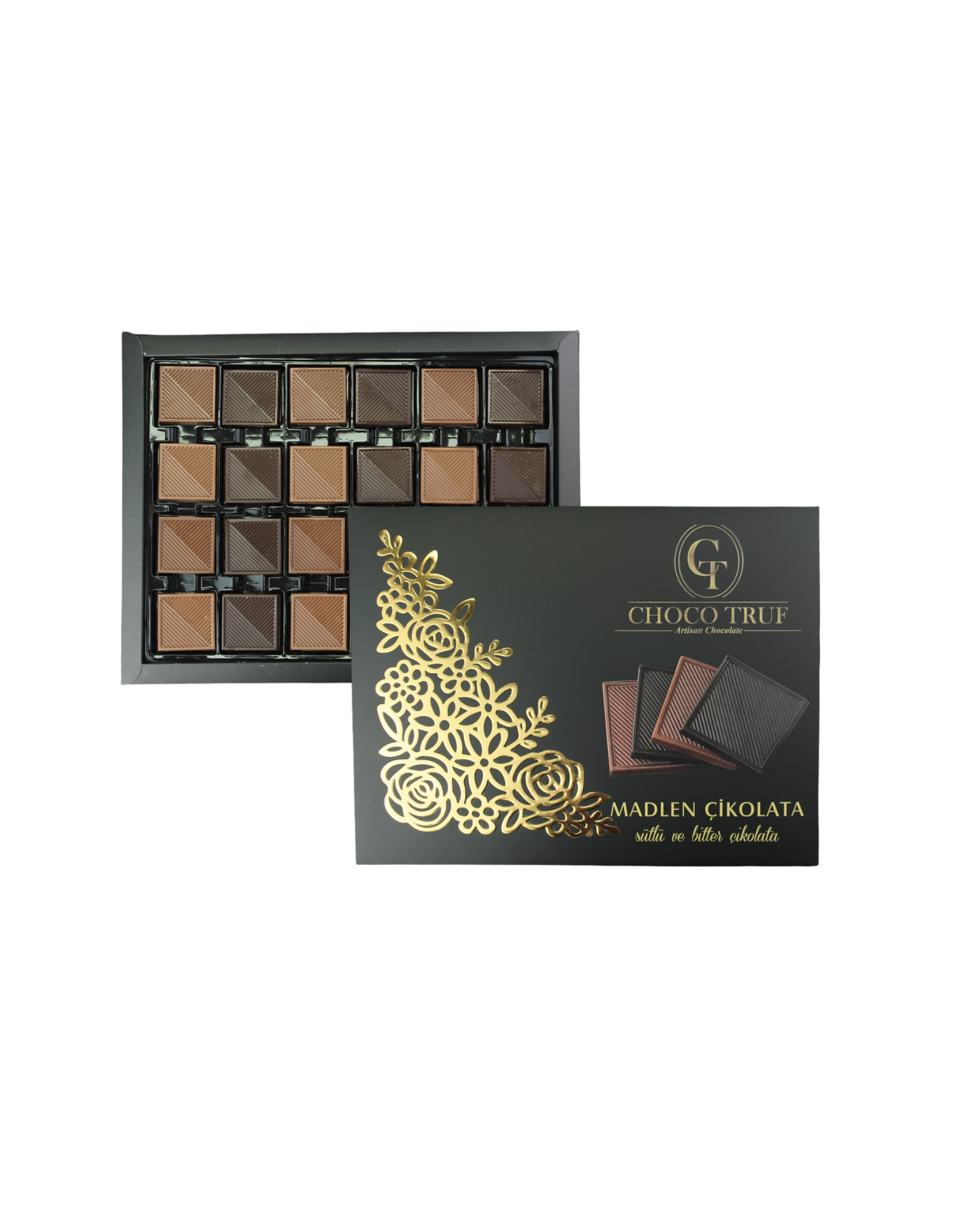 Sütlü ve Bitter Madlen Çikolata – Choco Truf