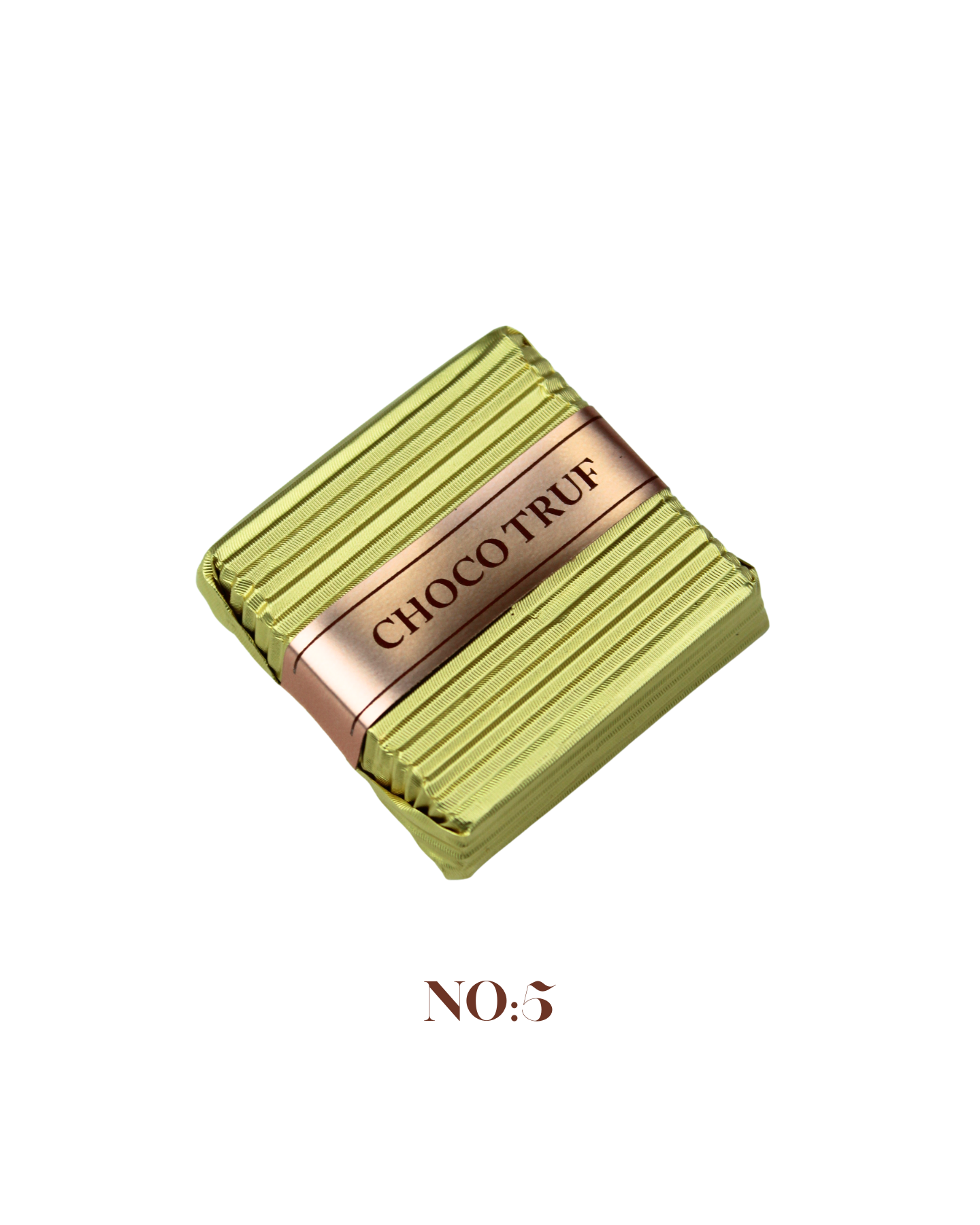 Kare Dolgulu Çikolata - Oluklu Sargı