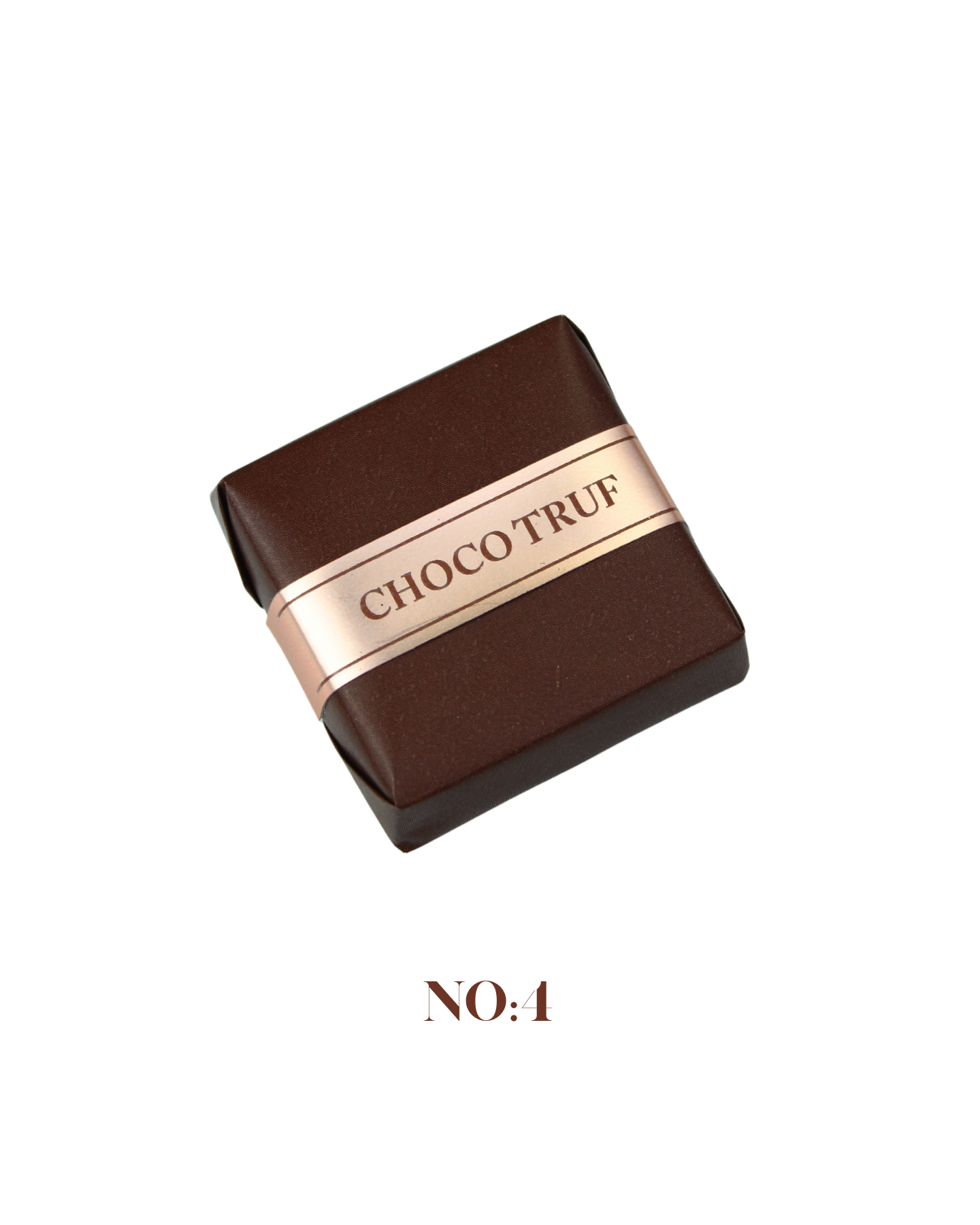 Kare Dolgulu Çikolata - Düz Sargı