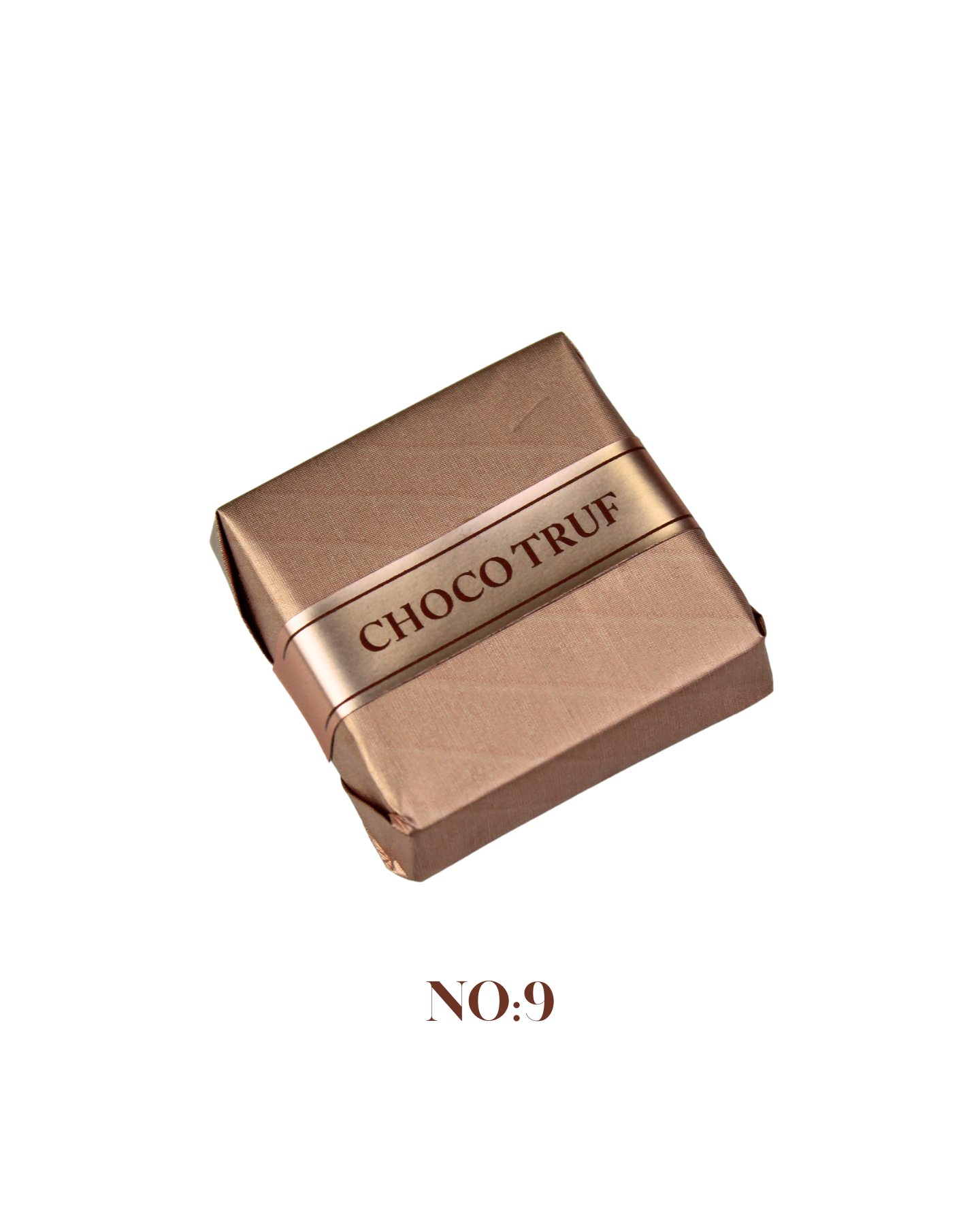 Kare Dolgulu Çikolata - Düz Sargı