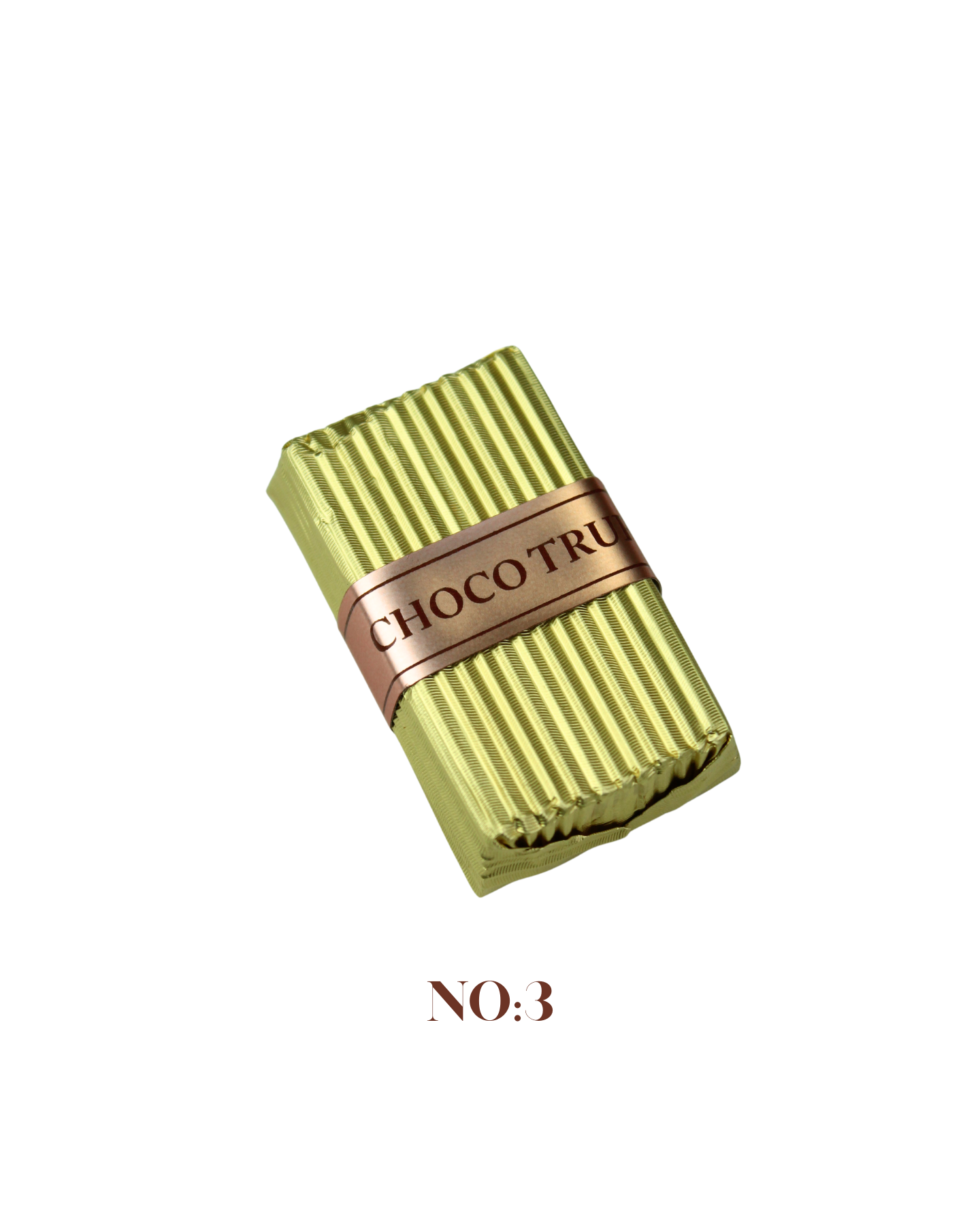 Külçe Dolgulu Çikolata - Oluklu Sargı