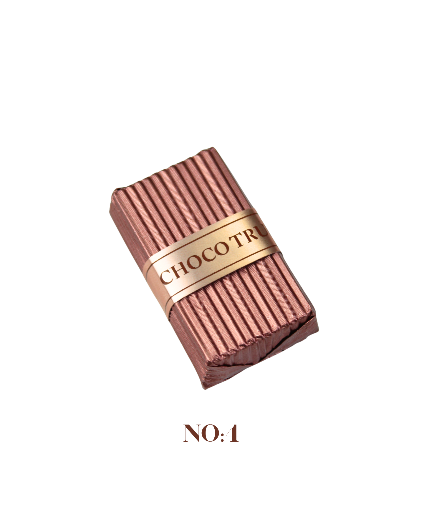 Külçe Dolgulu Çikolata - Oluklu Sargı