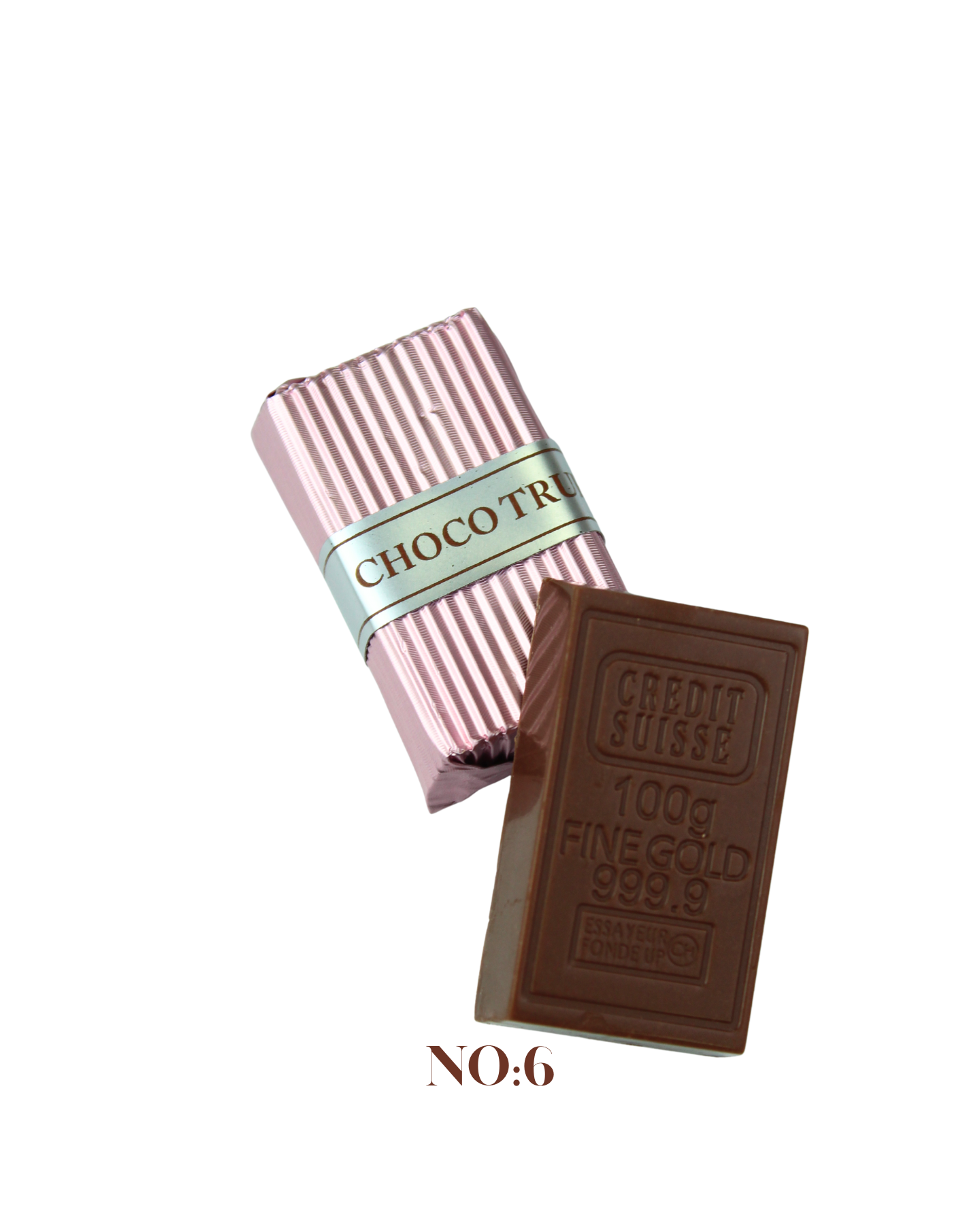 Külçe Dolgulu Çikolata - Oluklu Sargı